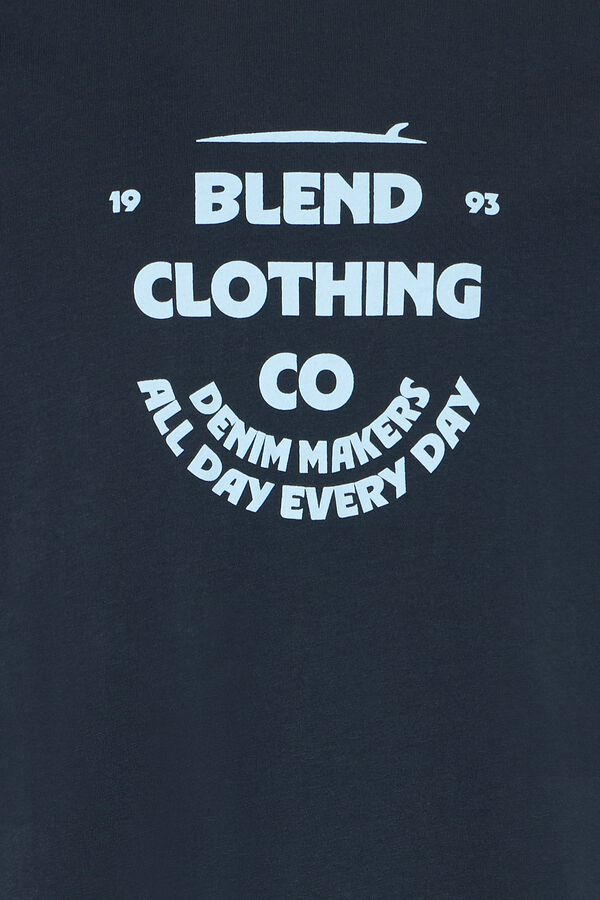 Blend PLUS Camiseta manga corta talla grande azul