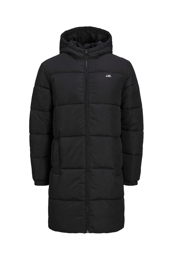 JJ REBEL Chaqueta puffer logo negro