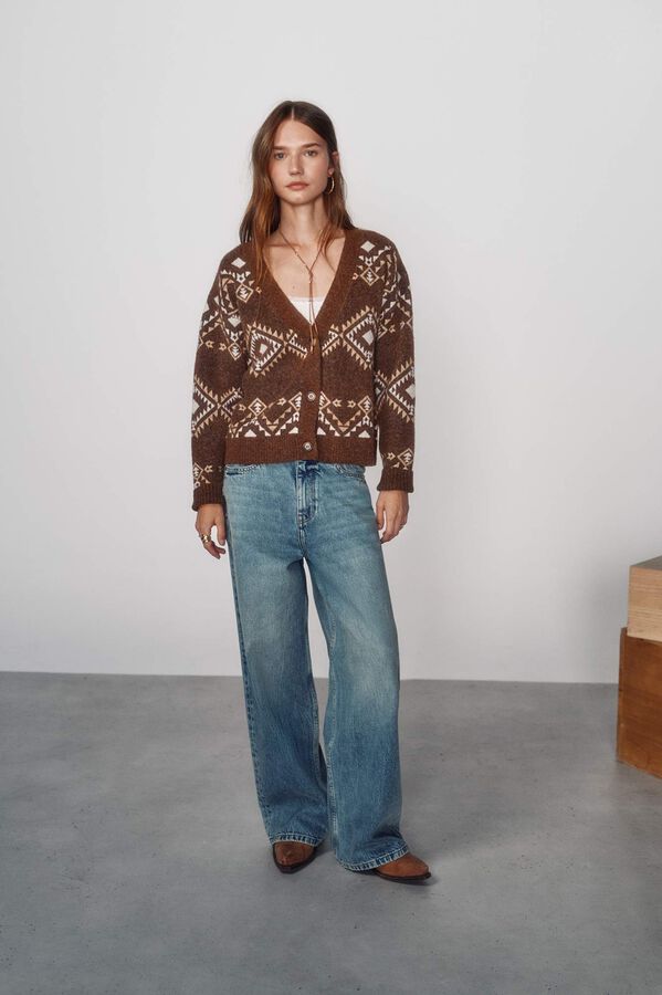 High Spirits Calor de Camisola castanho