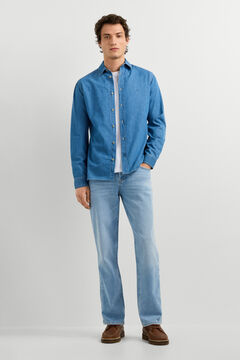 Pepe Jeans Camisa slim denim