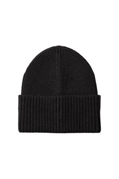 Springfield Fine knit hat black