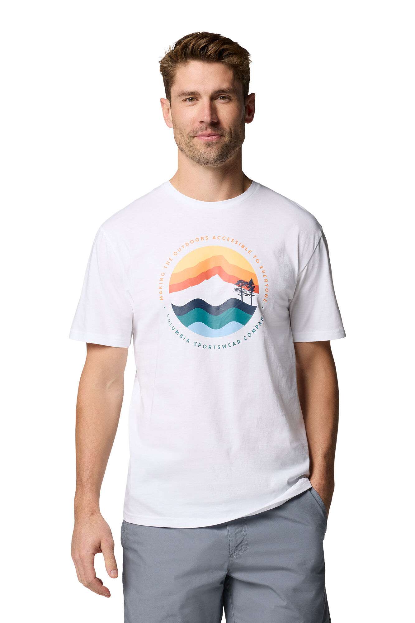 Columbia Columbia Path Lake&trade; II Print T-Shirt f&uuml;r Herren