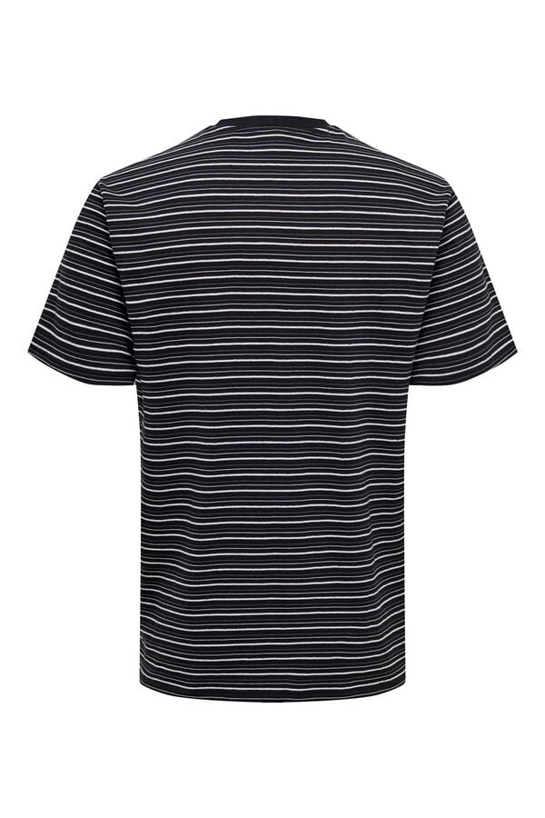 Springfield Horizontal striped T-shirt crna