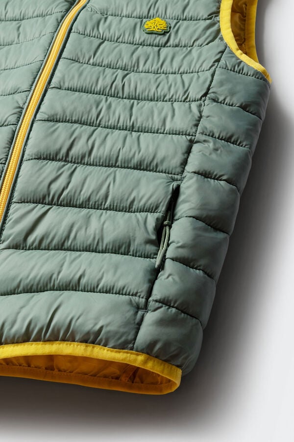 Springfield Kids Chaleco acolchado ni&ntilde;o. verde