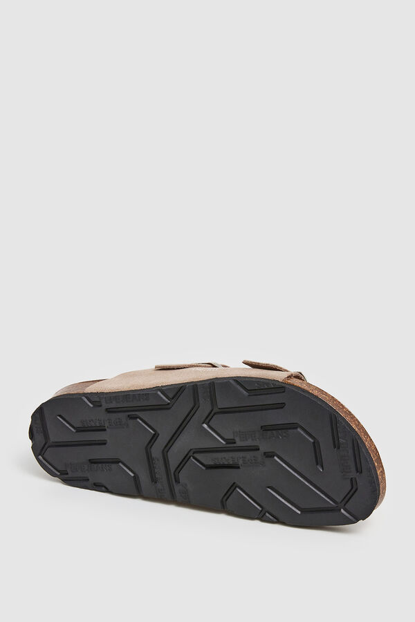 Springfield Suede Sandals | Pepe Jeans grey