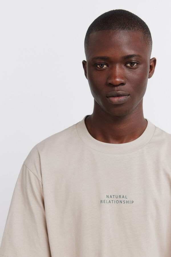 Springfield T-shirt NATURAL nude