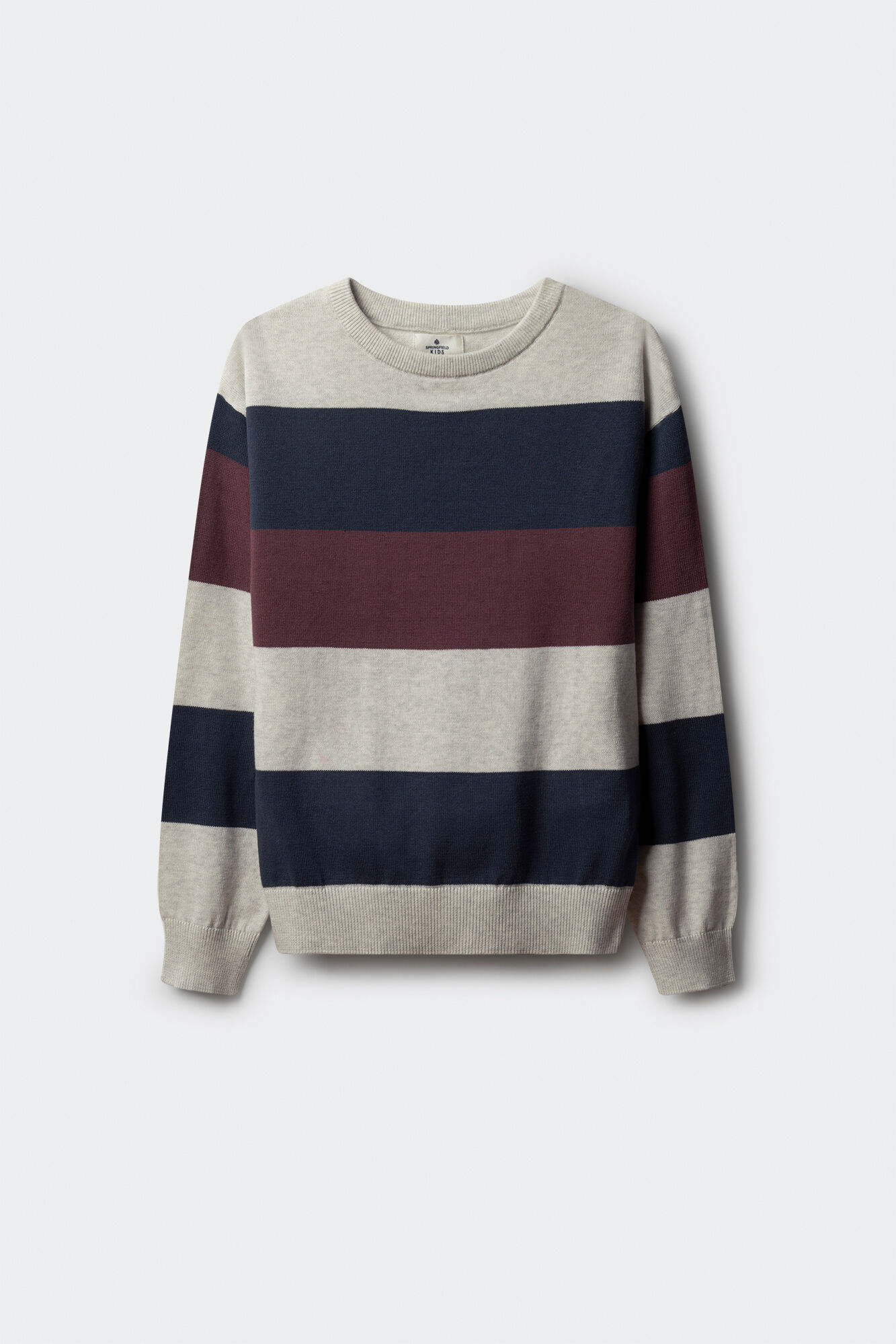 Springfield Kids Basic striped sweater for boys