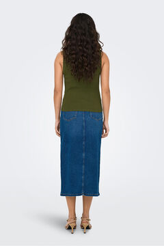 JDY Camisa polo de malha mangas