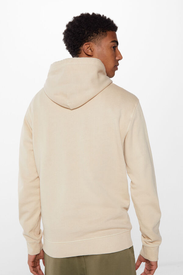 Springfield Essential washed hoodie camel