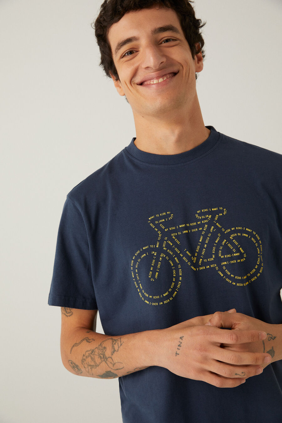 T-shirt bicyclette