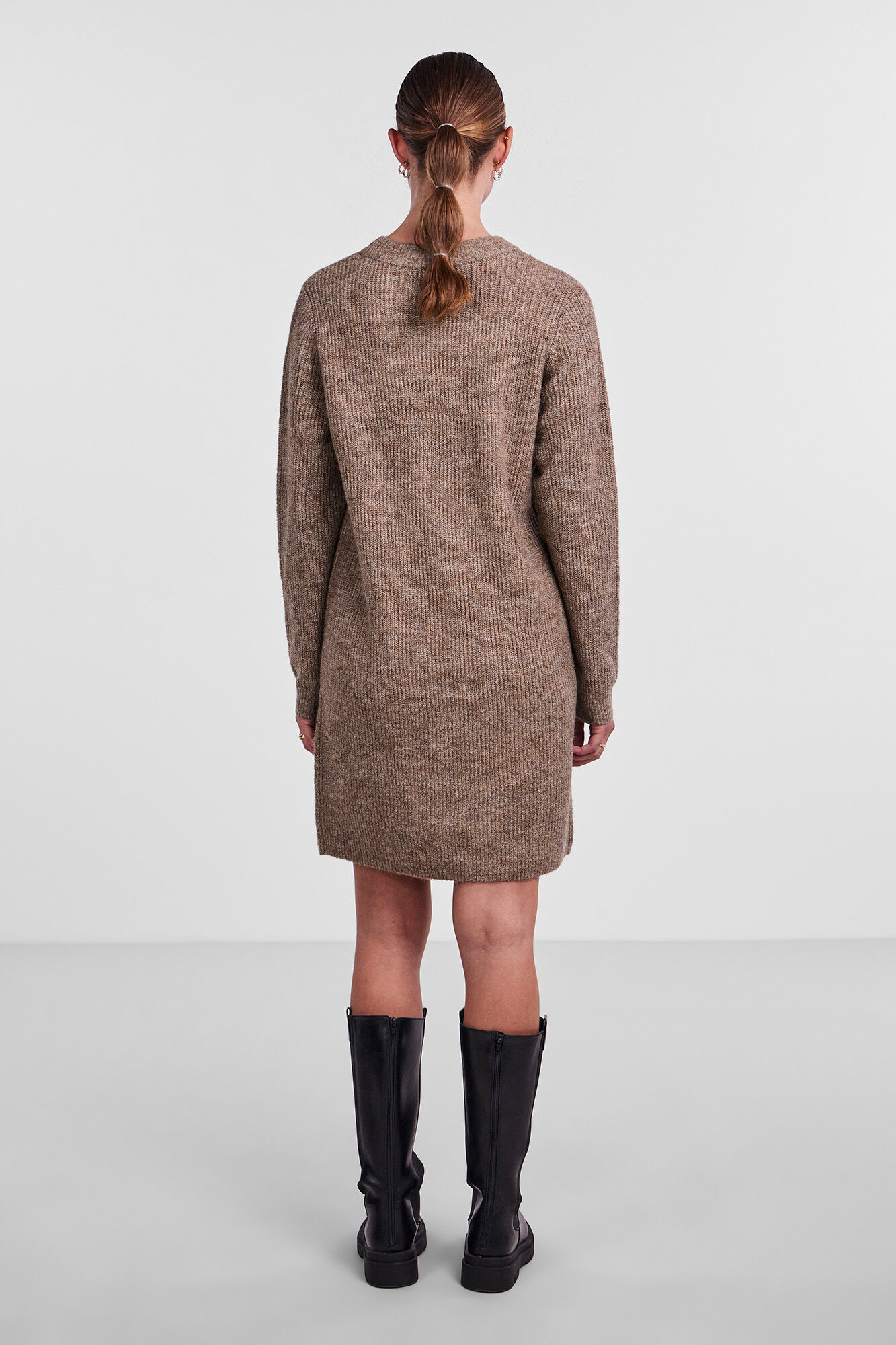 Pieces Vestido curto de malha