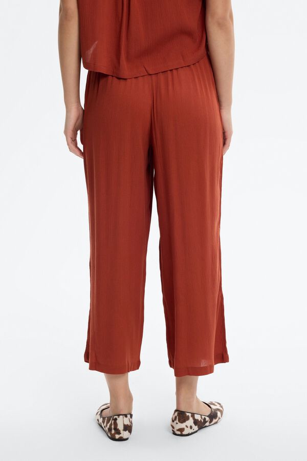 Inside Pantal&oacute;n wide leg kaki