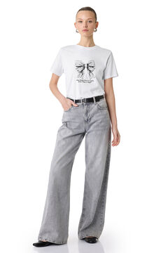 Koton T-shirt de manga curta estampada