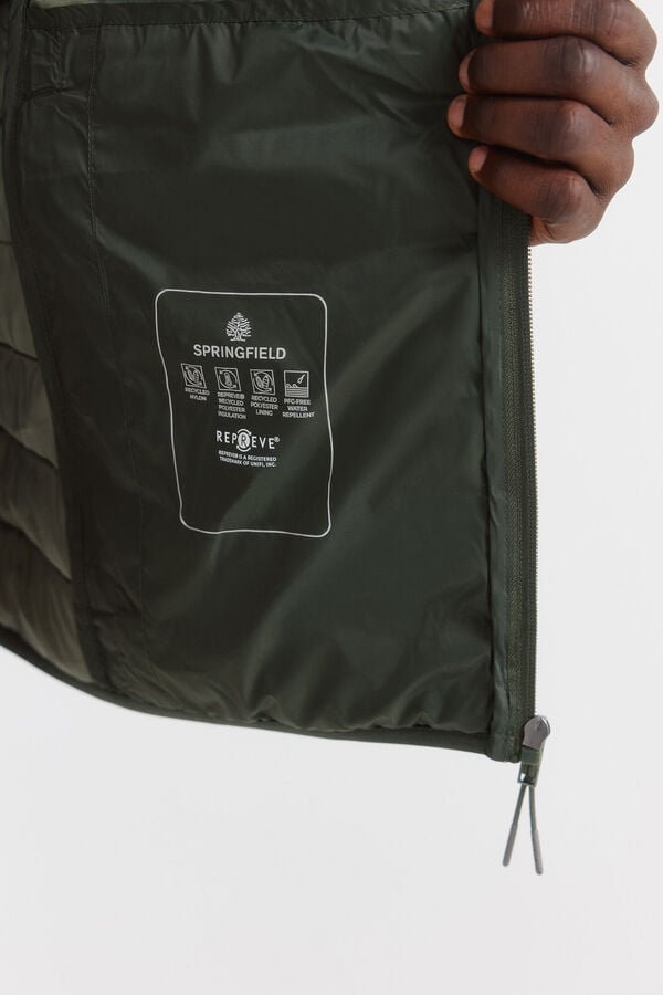 Springfield Puffer jacket beige