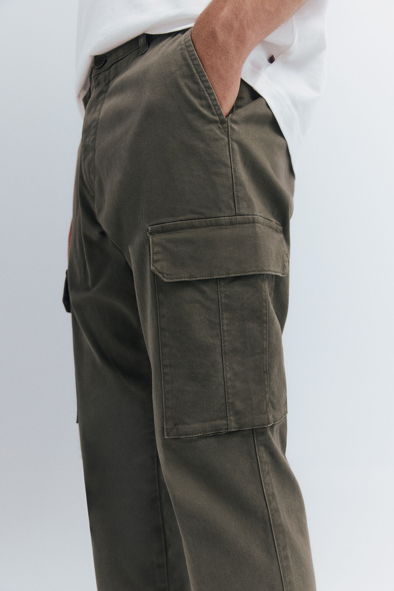 Springfield Slim fit cargo trousers
