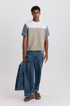 Springfield Camiseta color block