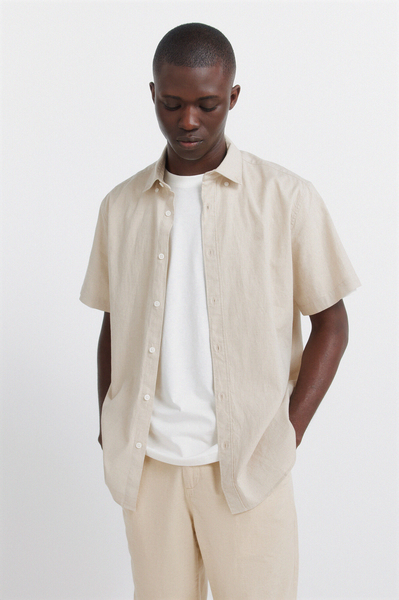 Springfield Linen short sleeve shirt