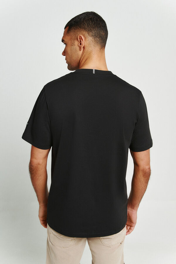 Jack & Jones Printed short sleeve T-shirt black