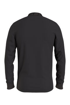 Springfield Long-sleeved polo shirt. black