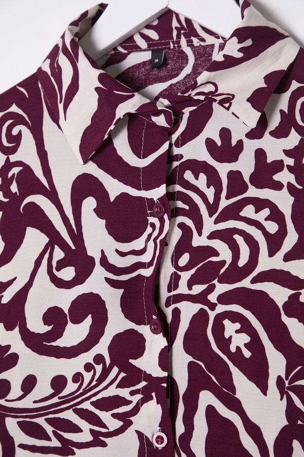 Trendyol Conjunto estampado fluido rosa