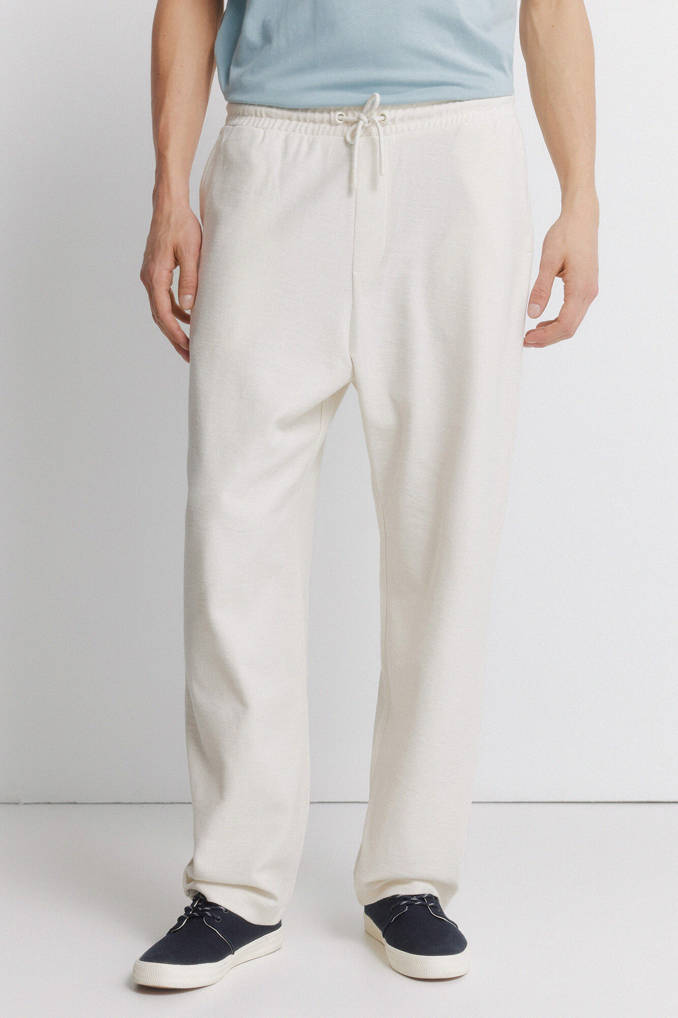 Springfield Straight jogger trousers