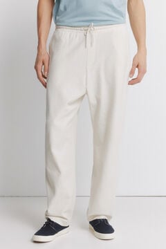 Springfield Straight jogger trousers