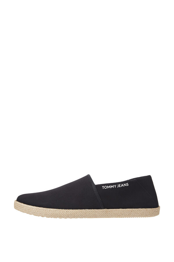 Springfield Men's Tommy Jeans espadrille with logo crna