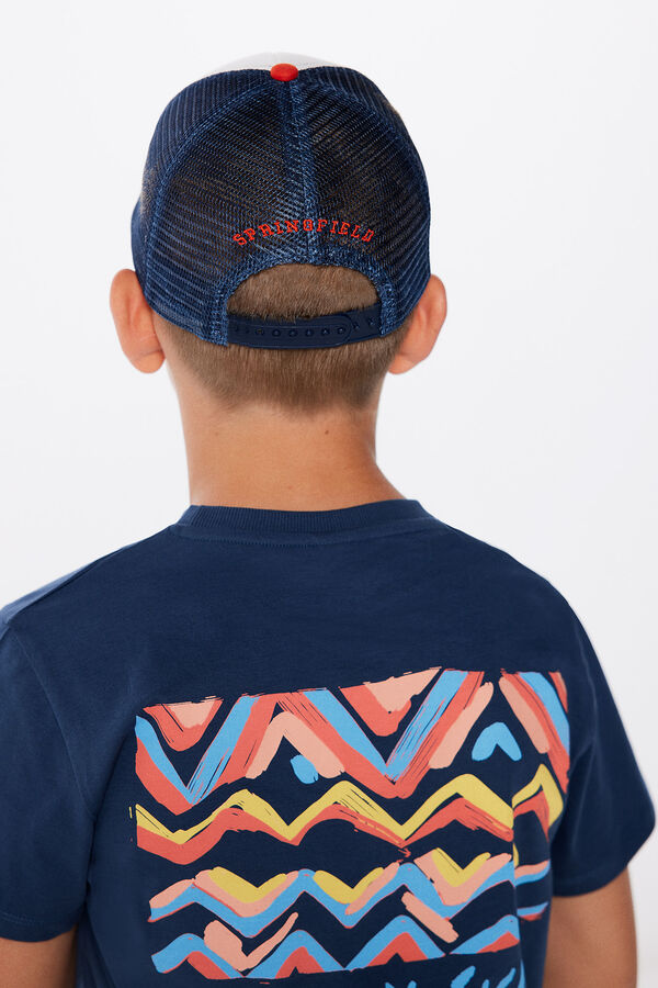 Springfield Boy's logo cap boja slonovače