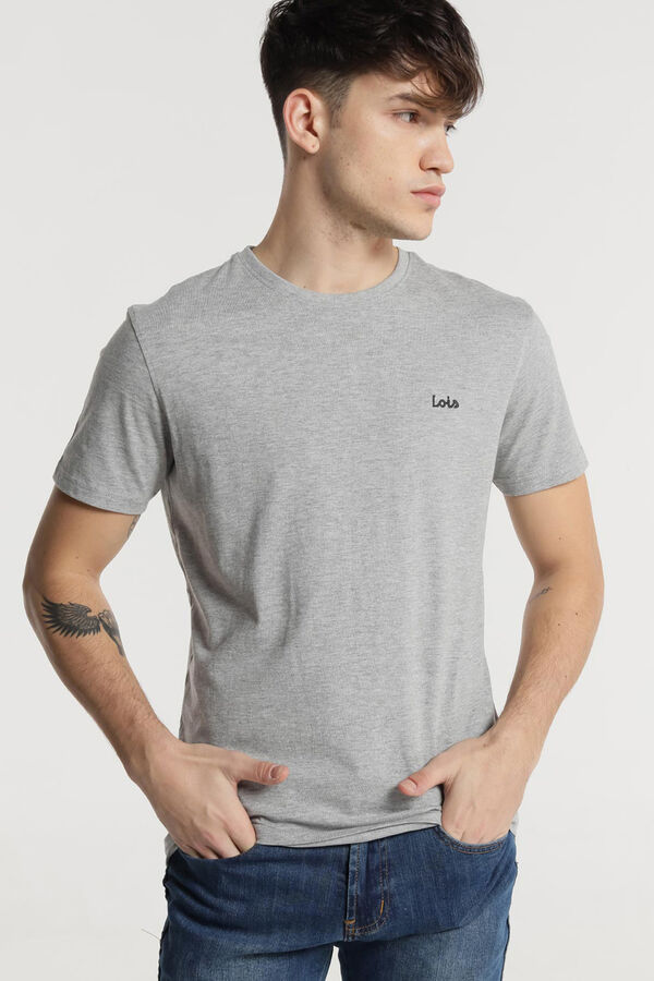 Lois T-shirt manga curta cinzento
