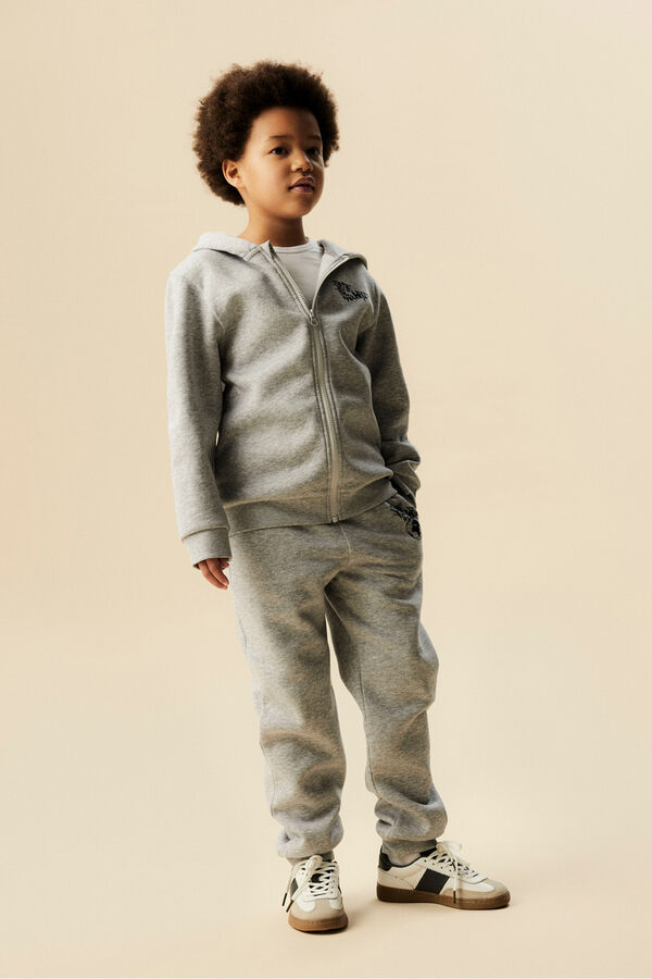 Name It Zip-up sweatshirt grey