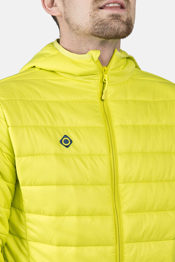 Izas Lightweight Fiber Jacket with Hood black