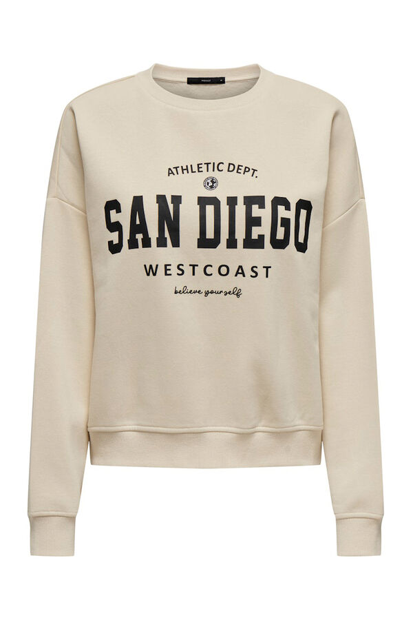 Only Round neck sweatshirt grey