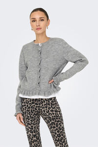 JDY Strickjacke mit Verschluss