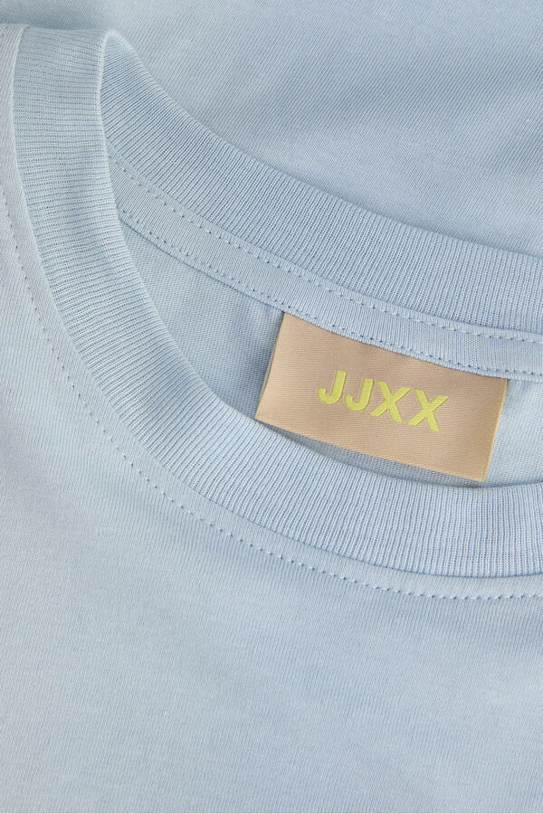 Jack & Jones Camiseta relaxed de cuello redondo azul