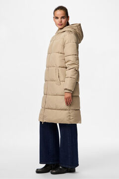 Pieces Abrigo acolchado capucha bolsillos