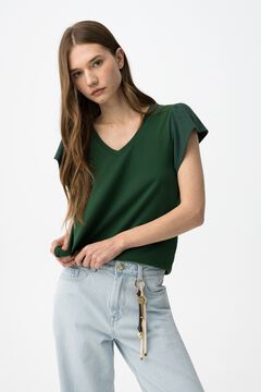 Tiffosi Camiseta casual de manga curta