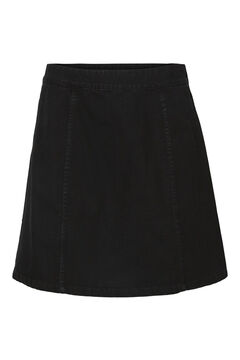 Springfield Denim mini skirt fekete