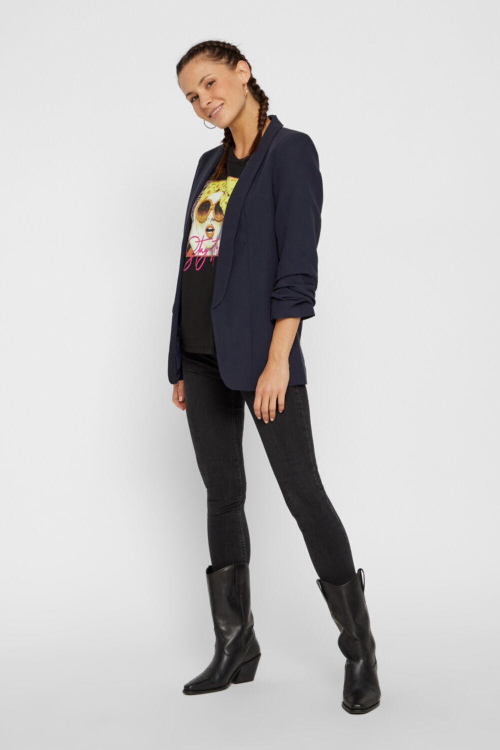 Pieces Blazer de manga 3/4