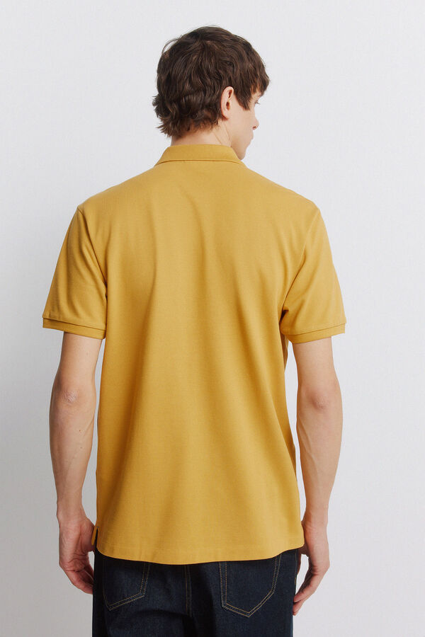 Springfield Basic regular fit polo shirt SPRINGFIELD printed