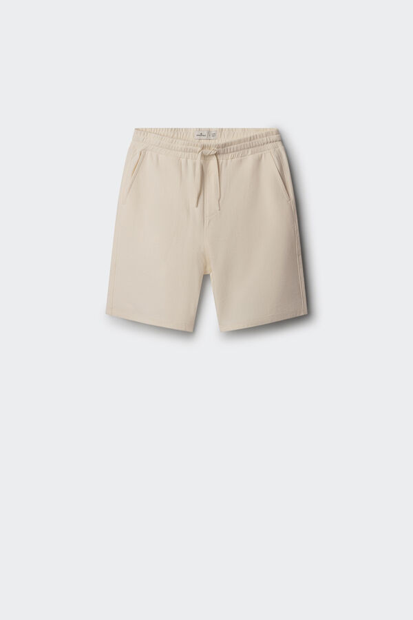 Springfield Fleece Bermuda shorts white