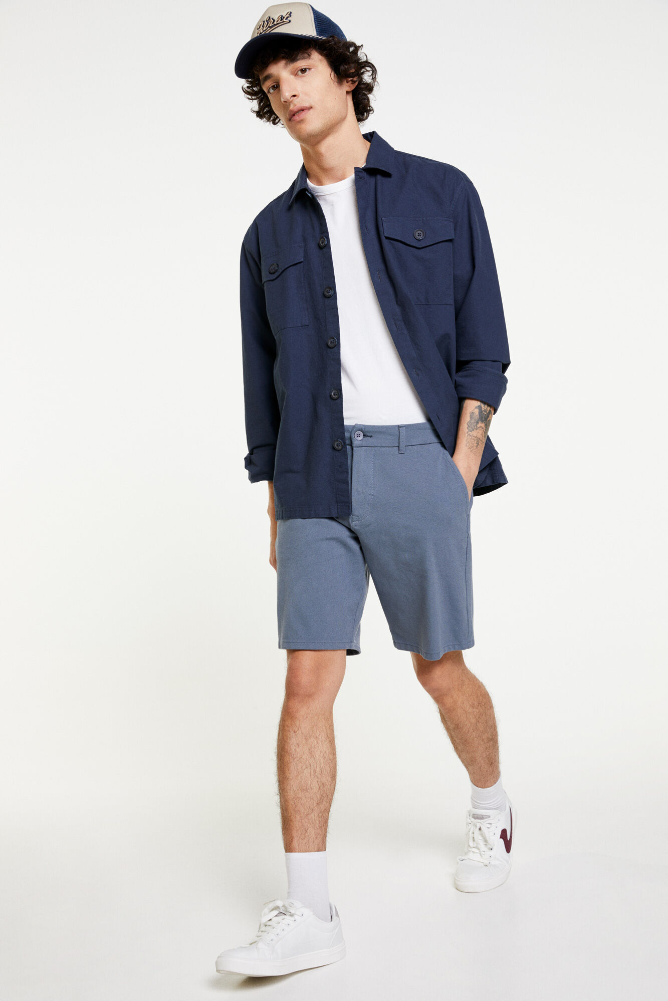 Pantalón Corto Springfield Hombre XS-XXXL en Varios Colores.