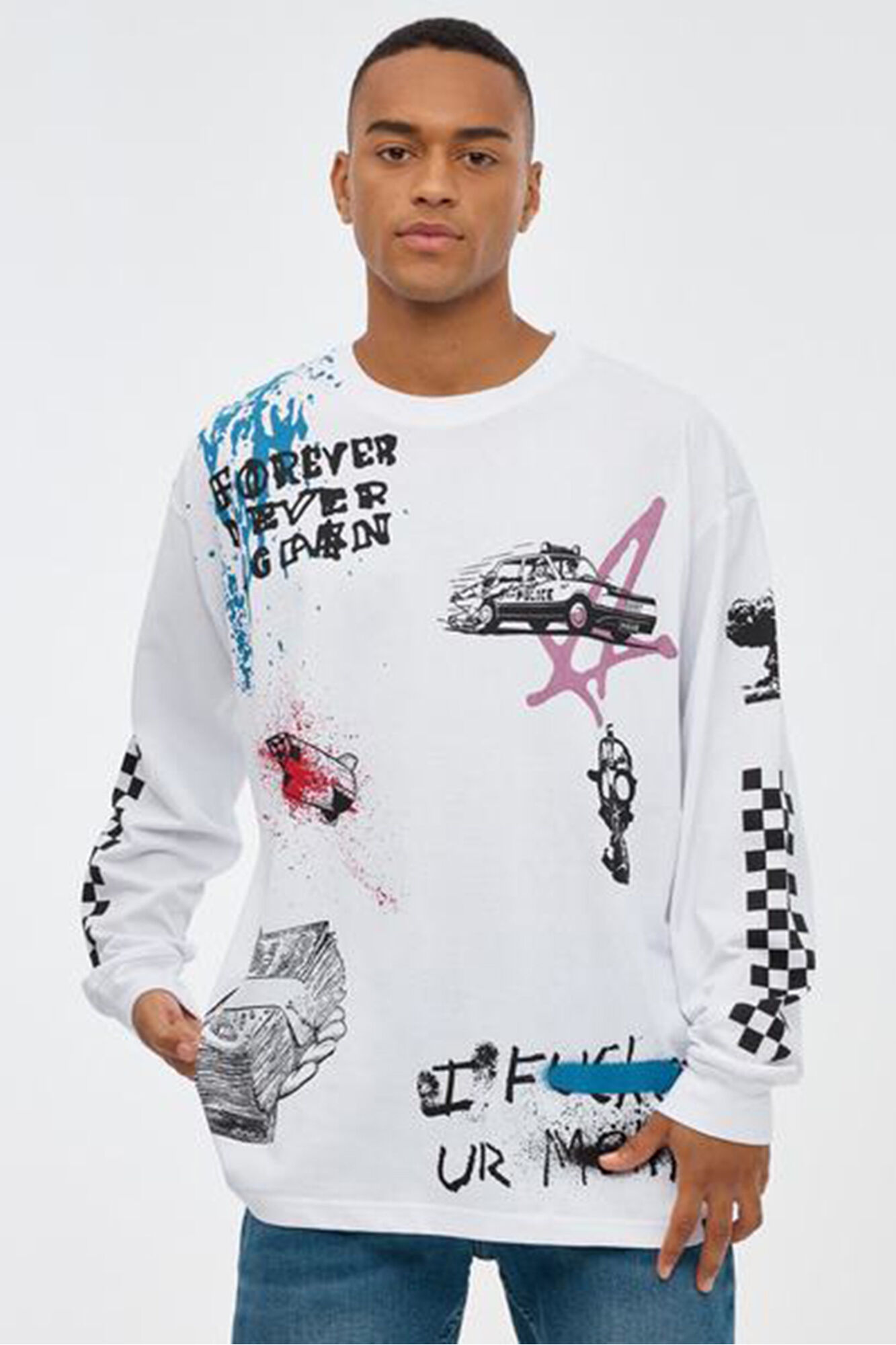 Inside T-shirt com estampado Ska