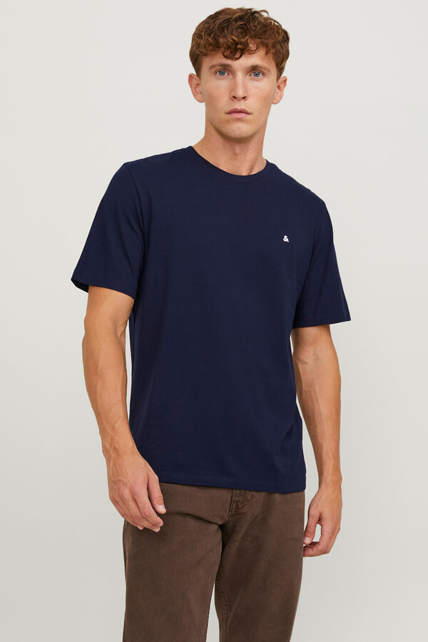 Jack & Jones Short sleeve T-shirt with logo blue