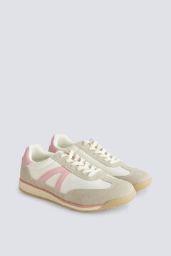 Springfield Striped retro sneakers