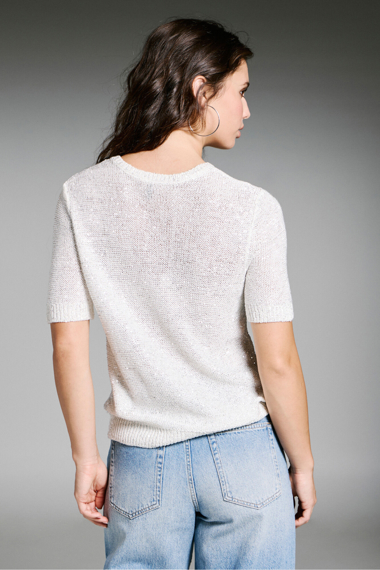 Only Top mit Strick-