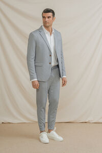 Celopman Blazer de malha