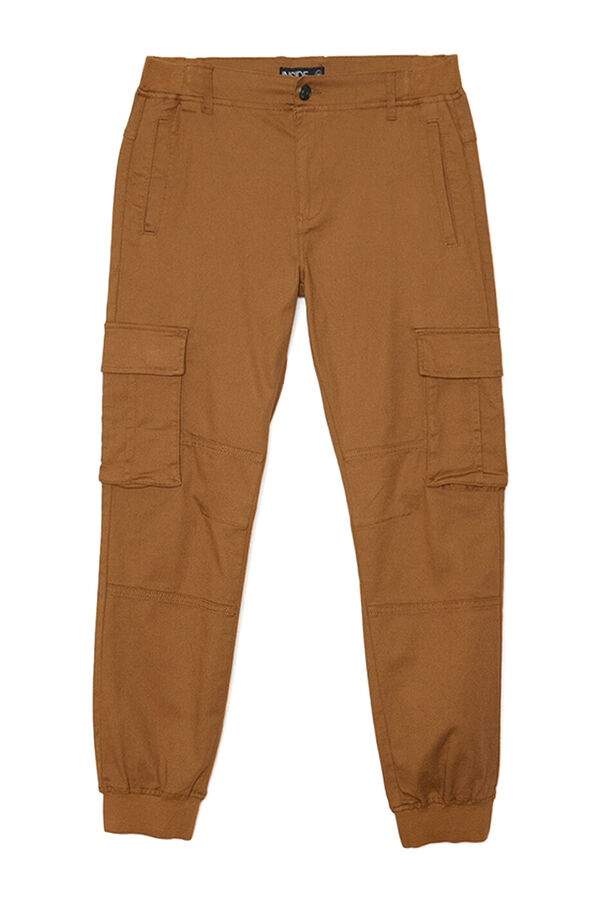 Springfield Pantalon Jogger marrón