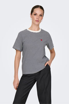 JDY Camiseta manga corta bordado
