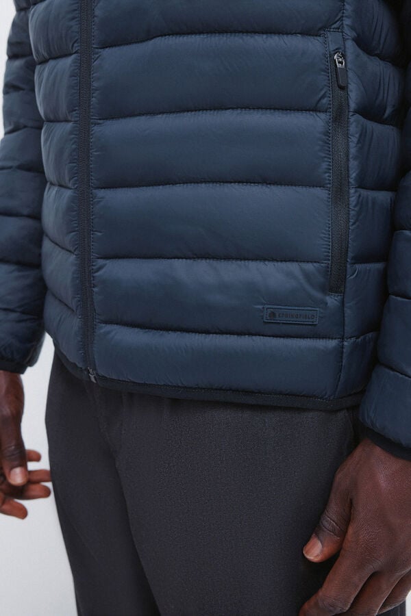 Springfield Chaqueta acolchada capucha azul
