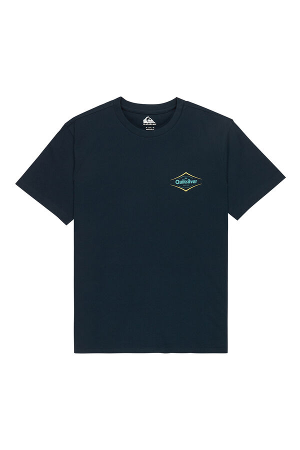 Quiksilver T-shirt manga curta azul